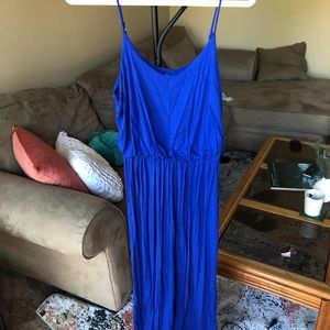Blue lush maxi dress